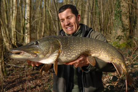 Neill Stephen and his 27lb catch